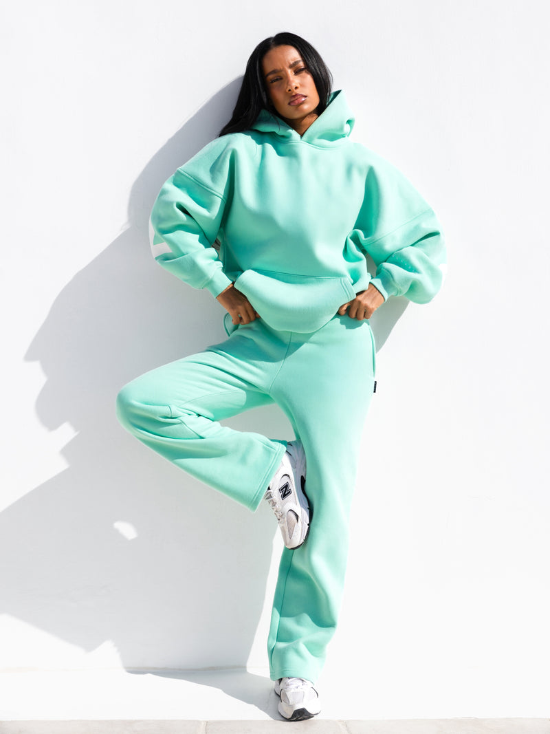 Isabel Oversized Hoodie - Bright Mint