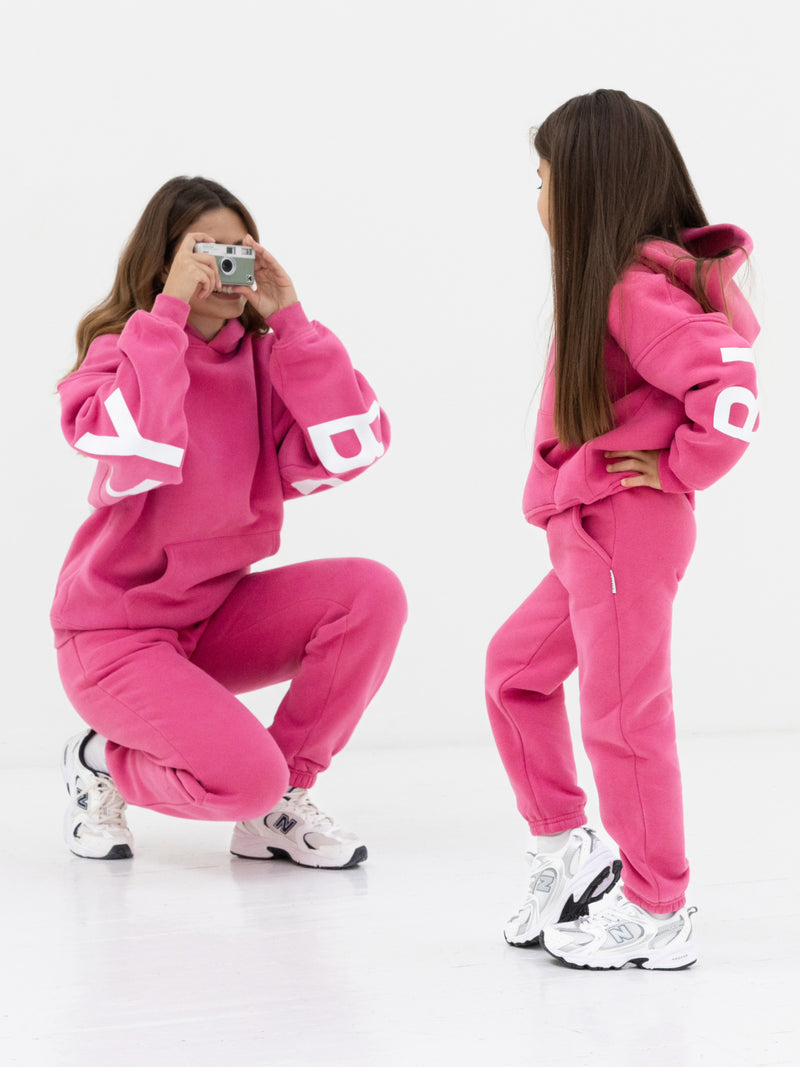 Mini Blakely Sweatpants - Hot Pink