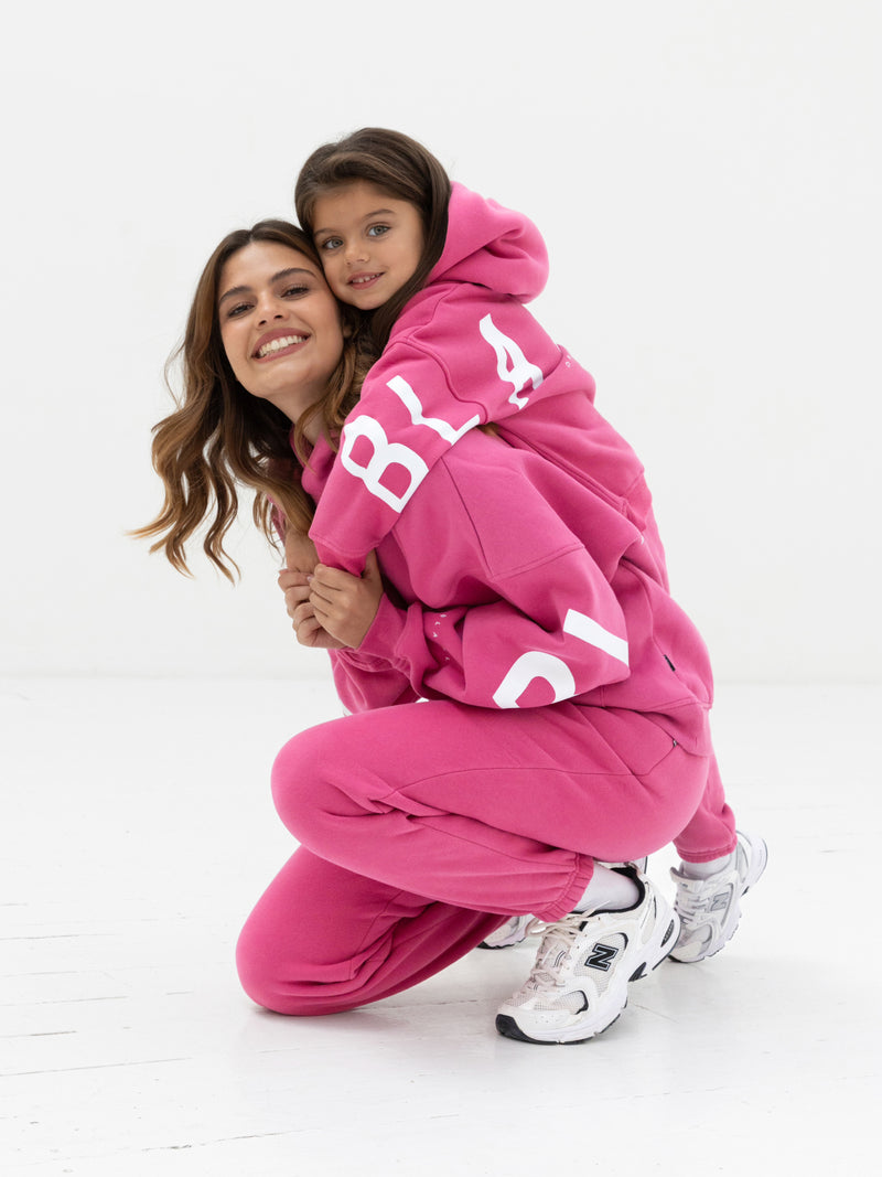Mini Blakely Sweatpants - Hot Pink