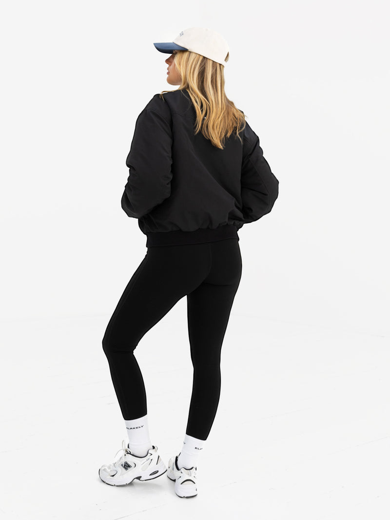 Dakota Bomber Jacket - Black