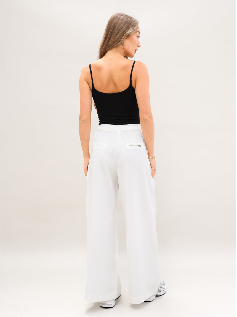 Blakely Basic Tailored Trousers - White