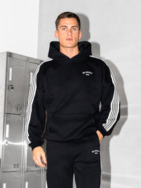 Zayd Relaxed Hoodie - Black