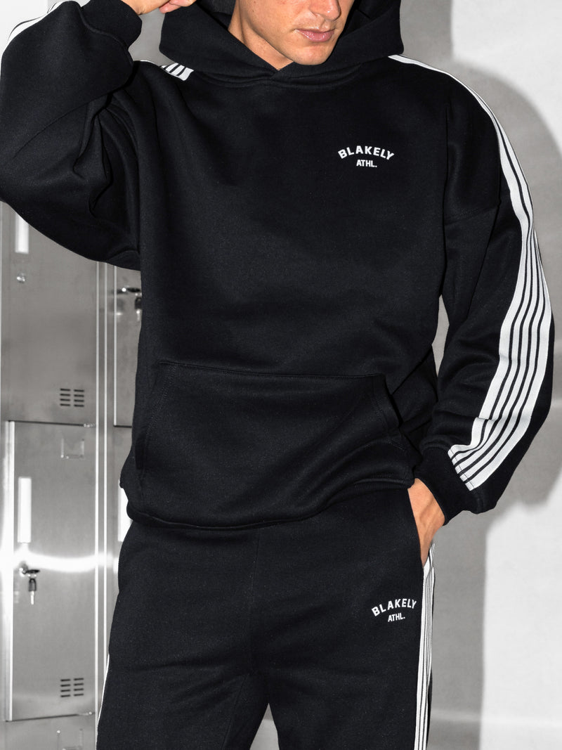 Zayd Relaxed Hoodie - Black