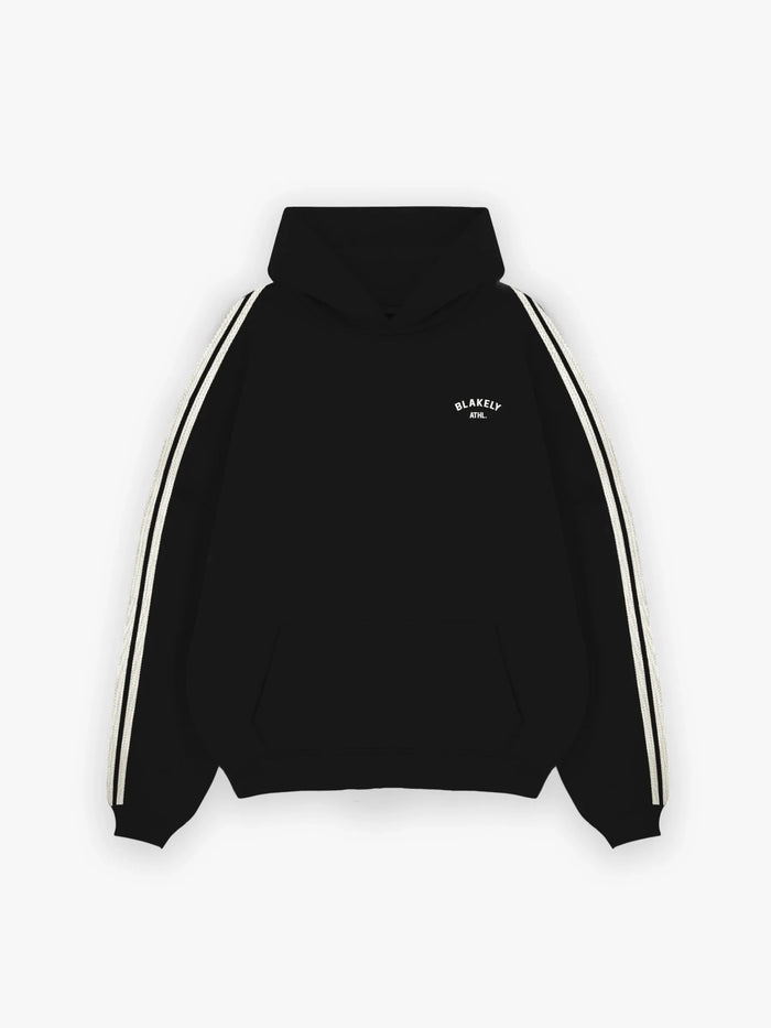 Zayd Relaxed Hoodie - Black