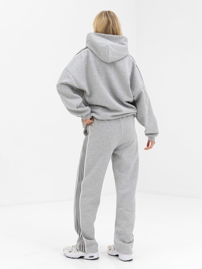 Immani Oversized Hoodie - Marl Grey