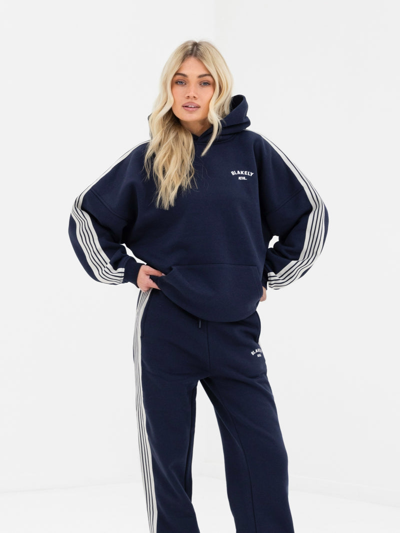 Immani Oversized Hoodie - Deep Navy