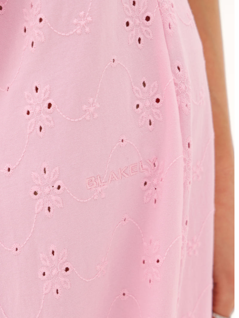 Amina Wide Leg Trousers - Pink