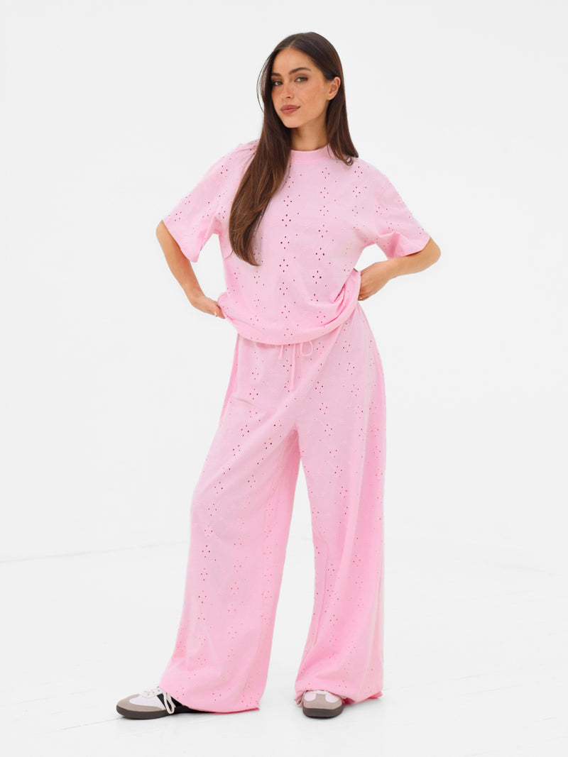 Amina Oversized T-Shirt - Pink