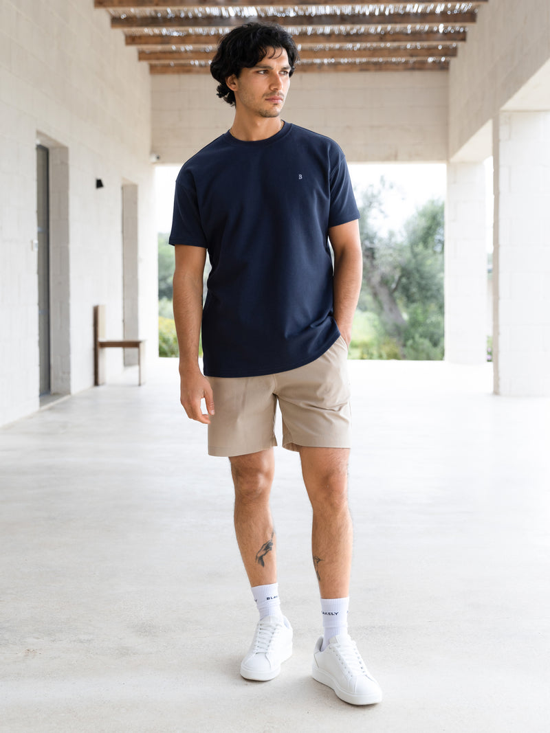 Jude Relaxed Linen Shorts - Tan