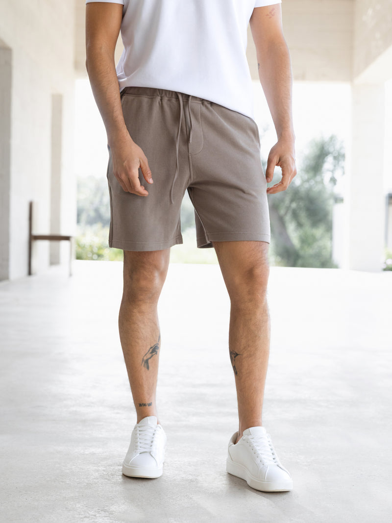 Ander Relaxed Shorts - Brown