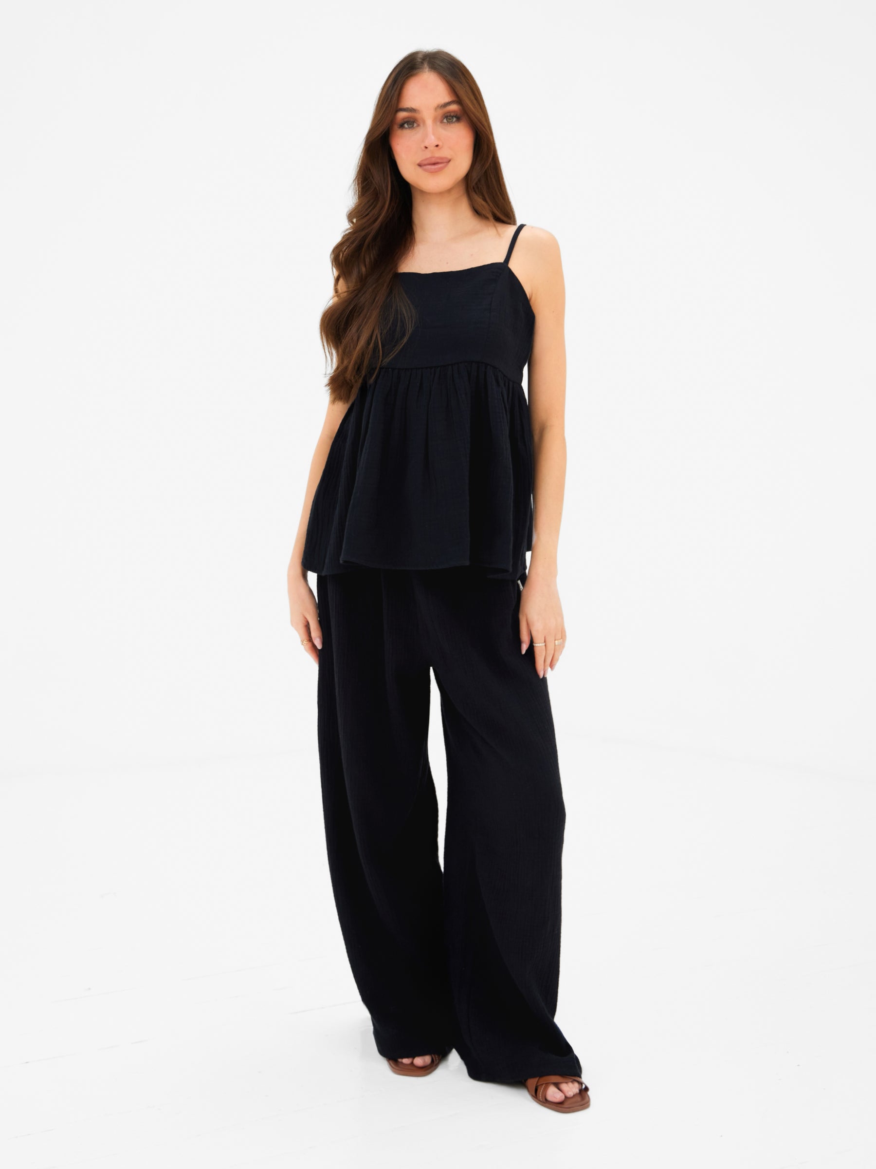 Buy Blakely Womens Black Mila Peplum Top | Free delivery on orders
