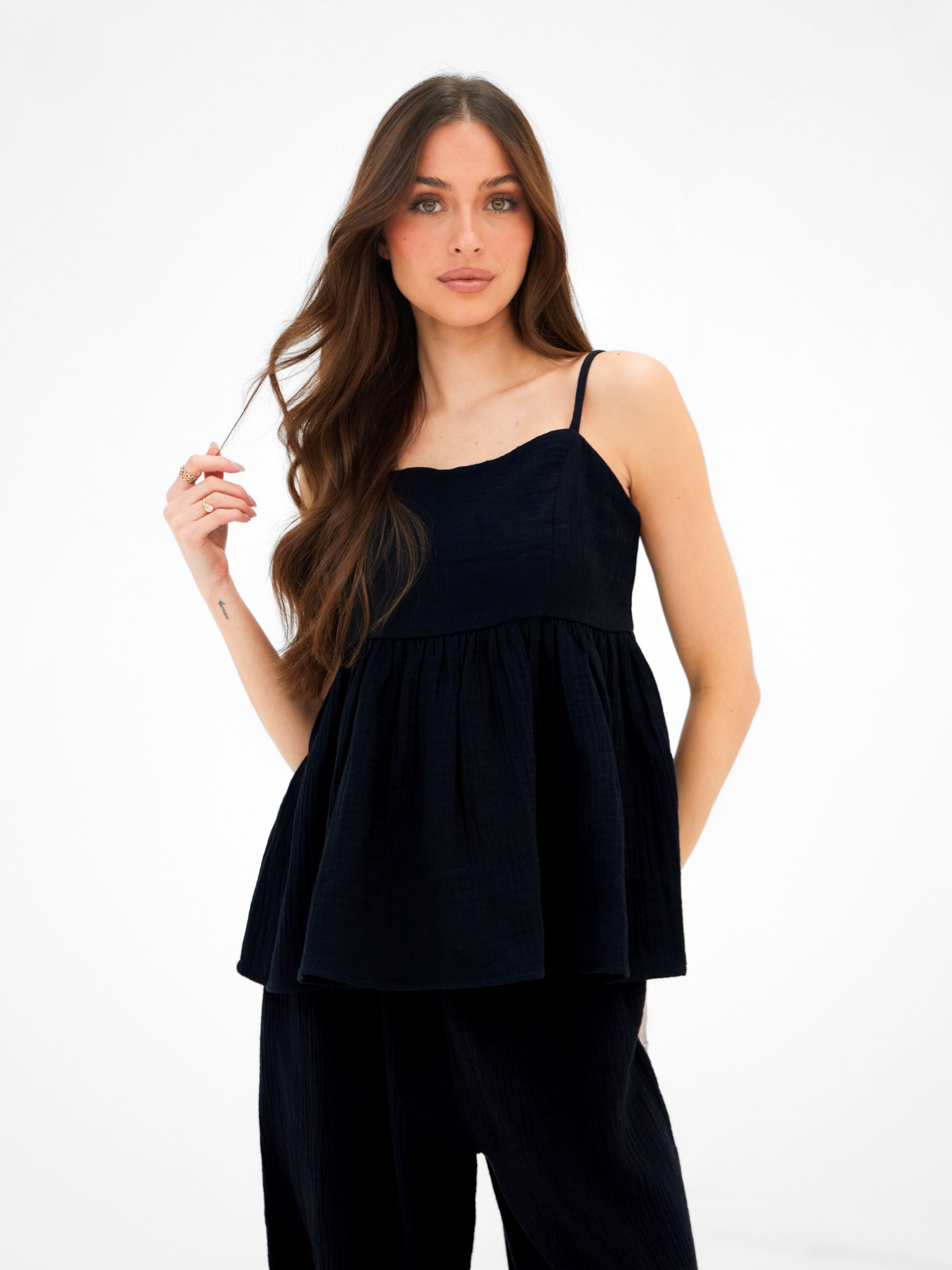 Buy Blakely Womens Black Mila Peplum Top | Free delivery on orders Buy Blakely Womens Black Mila Peplum Top | Free delivery on orders