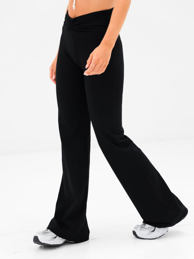 Ultimate Ruched Flares - Black