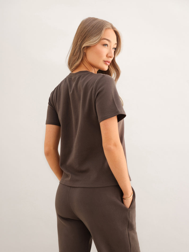 Blakely Everyday T-Shirt - Cocoa Brown