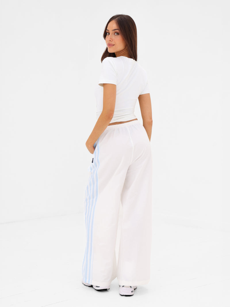 Sammy Stripe Trousers - White