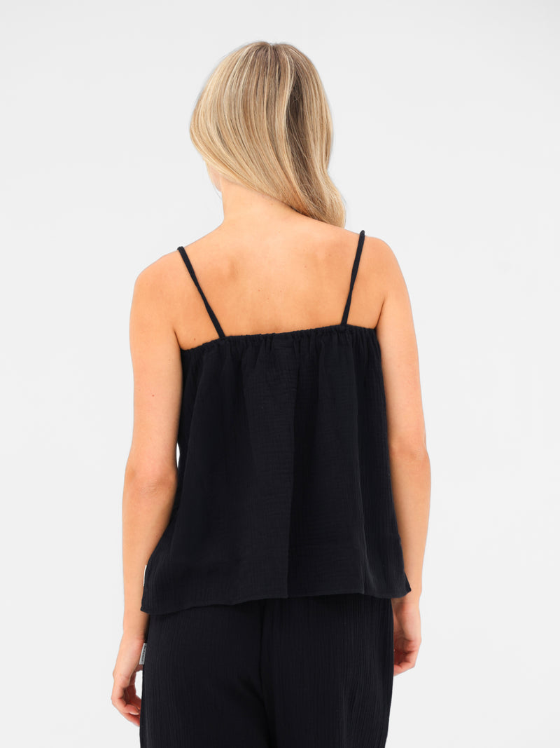 Mila Cami Top - Black