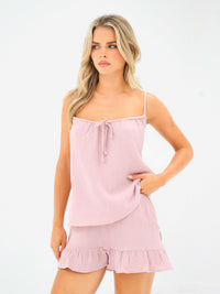 Mila Cami Top - Light Rose