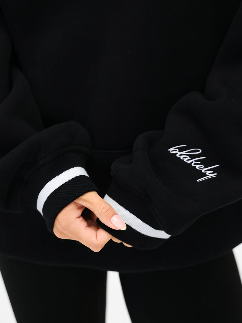 Margot Oversized Hoodie - Black