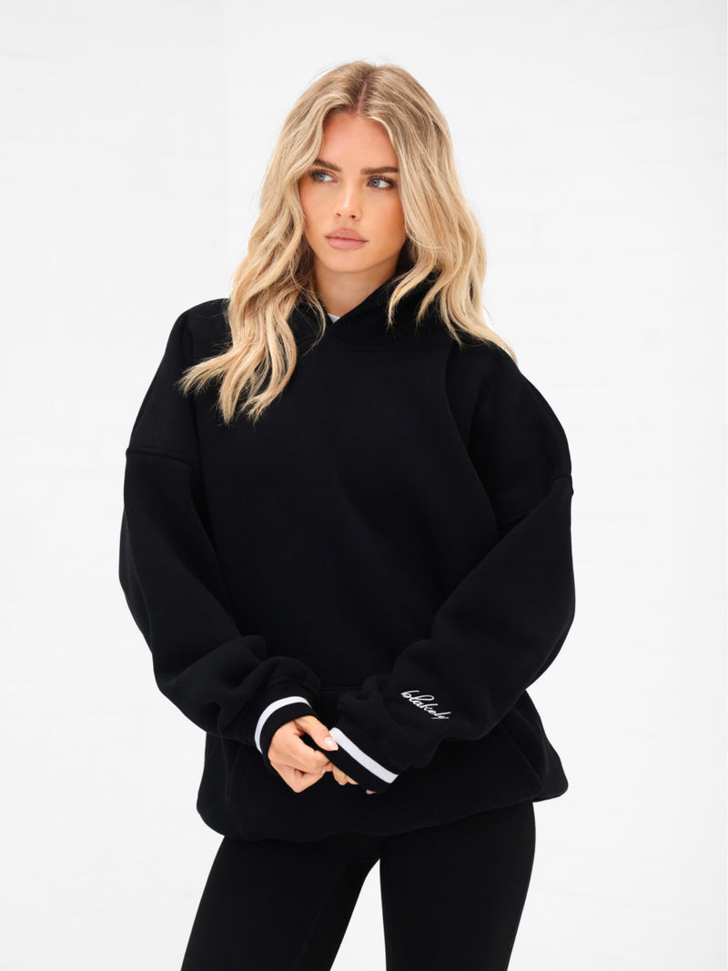Margot Oversized Hoodie - Black