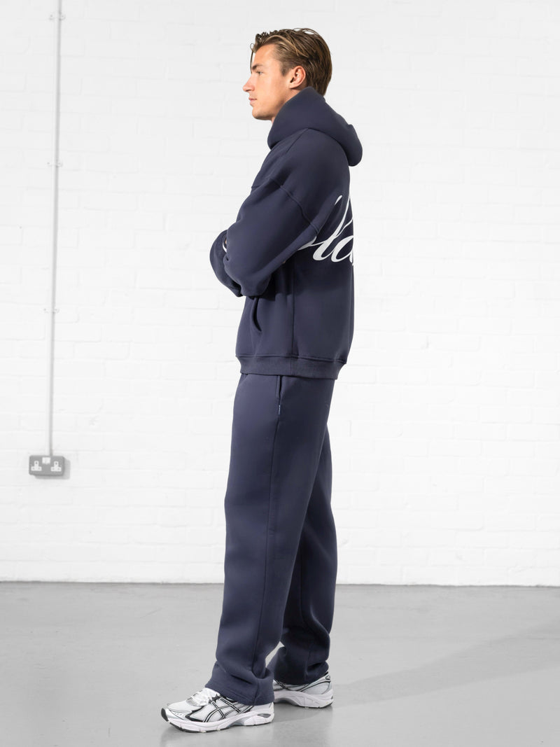Abel Relaxed Hoodie - True Navy