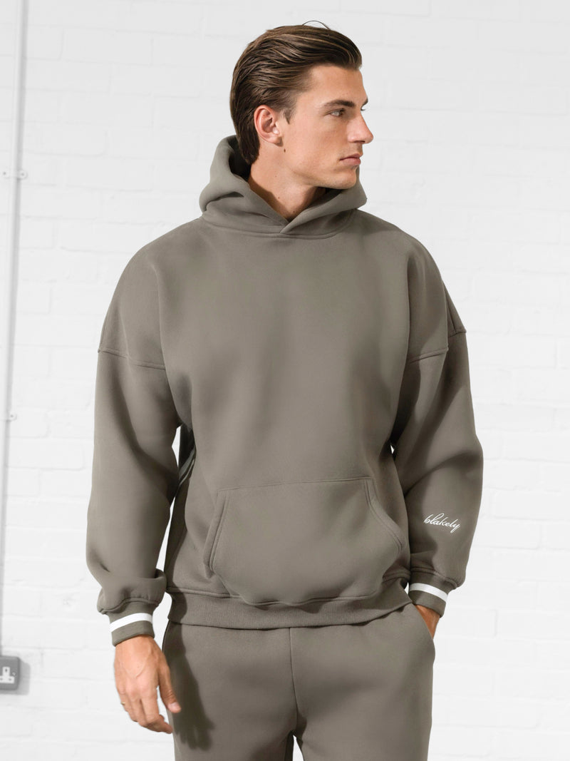 Abel Relaxed Hoodie - Safari Green