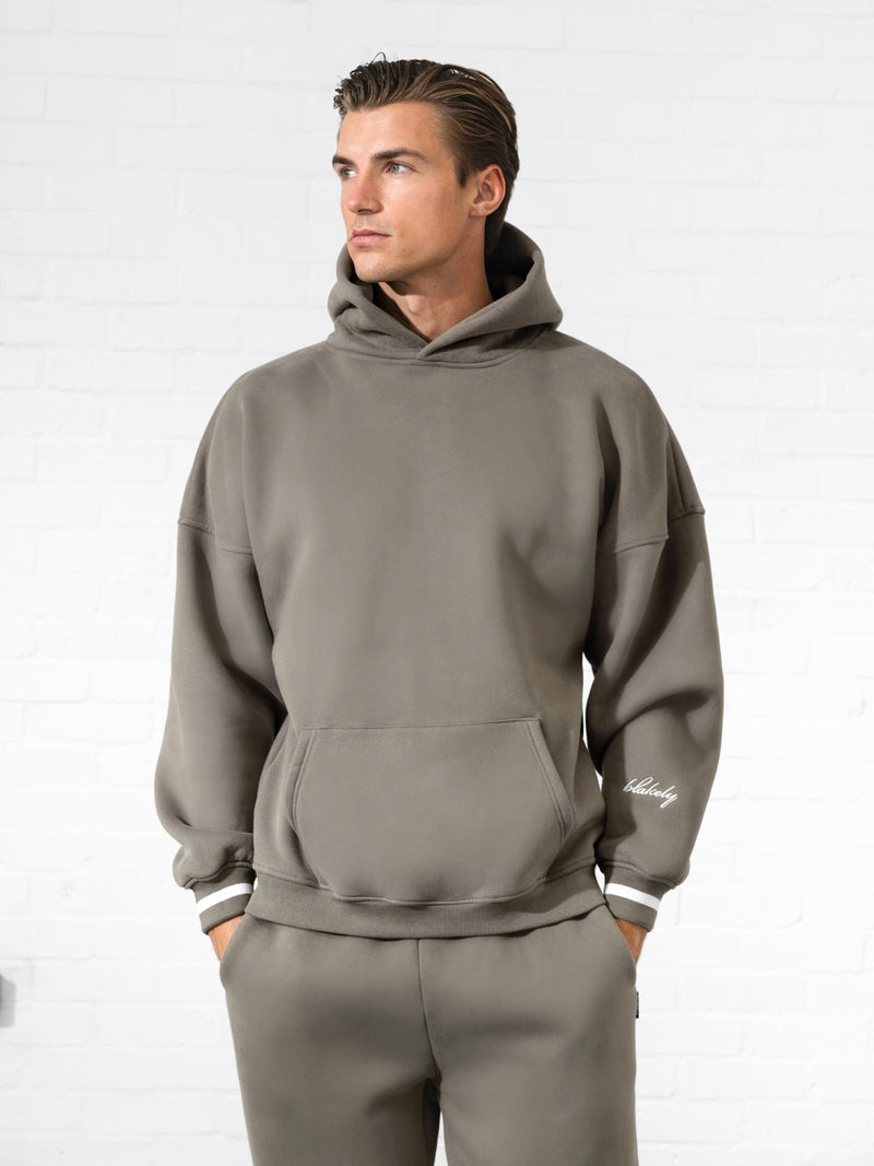 Abel Relaxed Hoodie - Safari Green