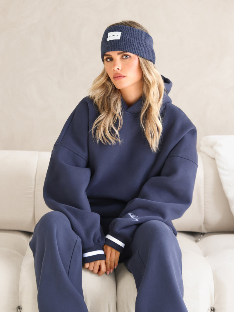Margot Oversized Hoodie - True Navy