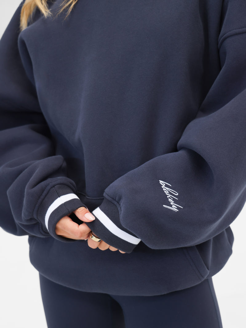 Margot Oversized Hoodie - True Navy