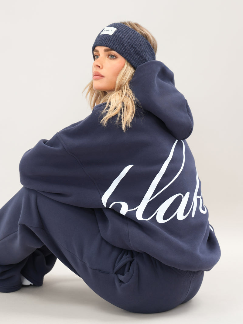 Margot Oversized Hoodie - True Navy