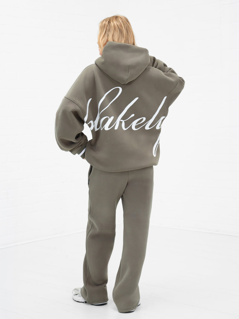 Margot Oversized Hoodie - Safari Green