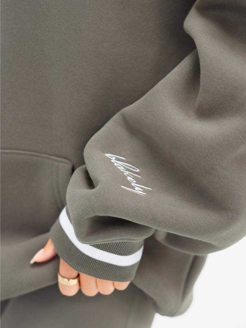 Margot Oversized Hoodie - Safari Green