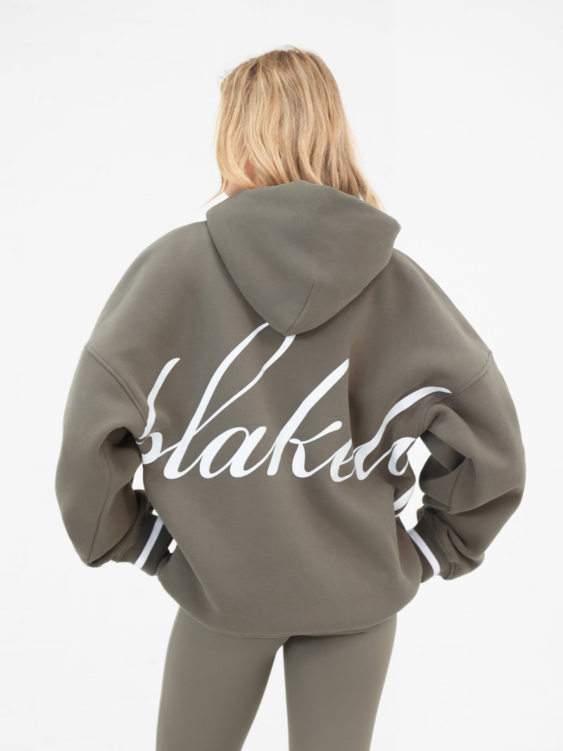 Margot Oversized Hoodie - Safari Green