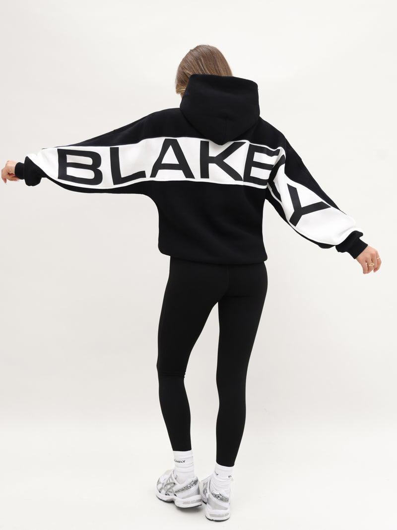 Indy Oversized Hoodie - Black