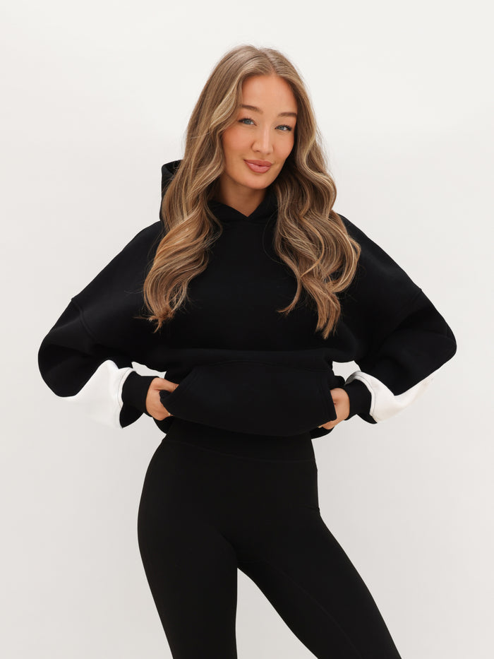 Indy Oversized Hoodie - Black