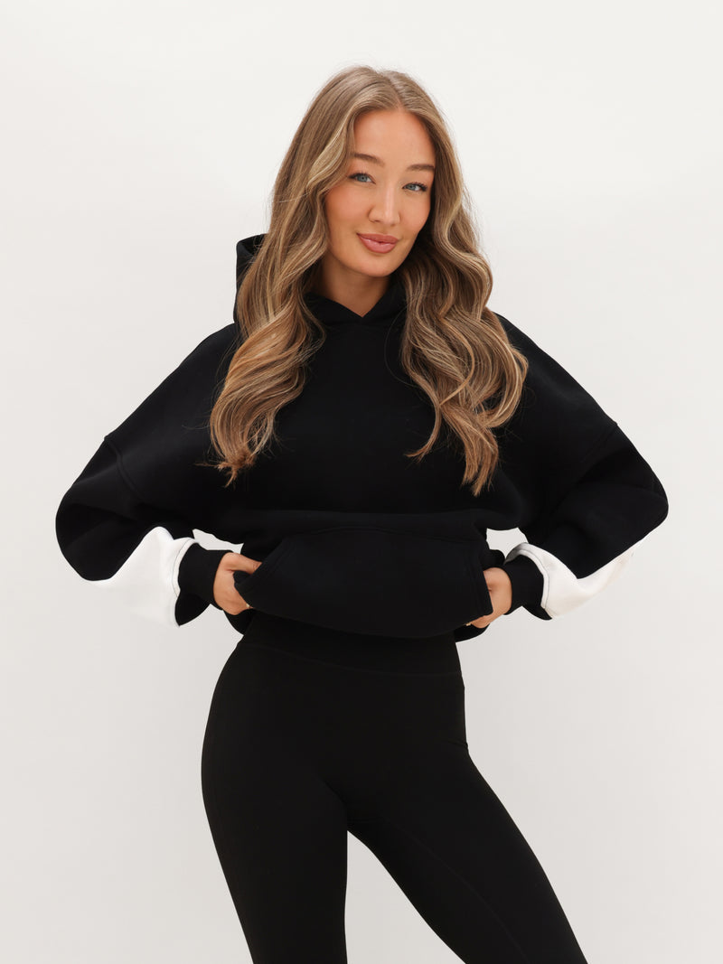 Indy Oversized Hoodie - Black