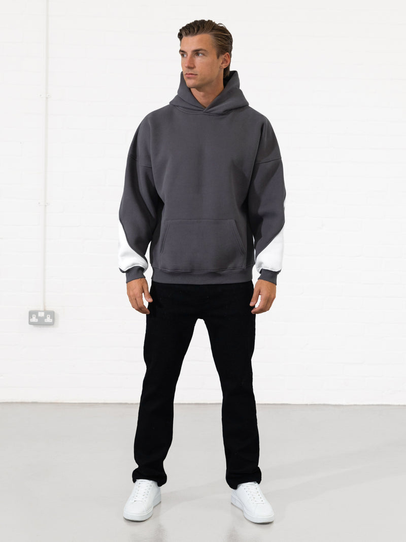 Caleb Relaxed Hoodie - Charcoal