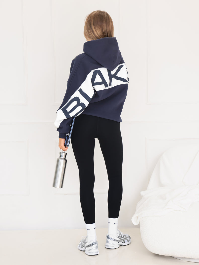 Indy Oversized Hoodie - True Navy