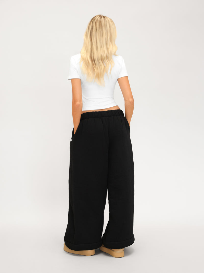 Duvet Sweatpants - Black