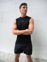 Universal Sleeveless Tee - Black
