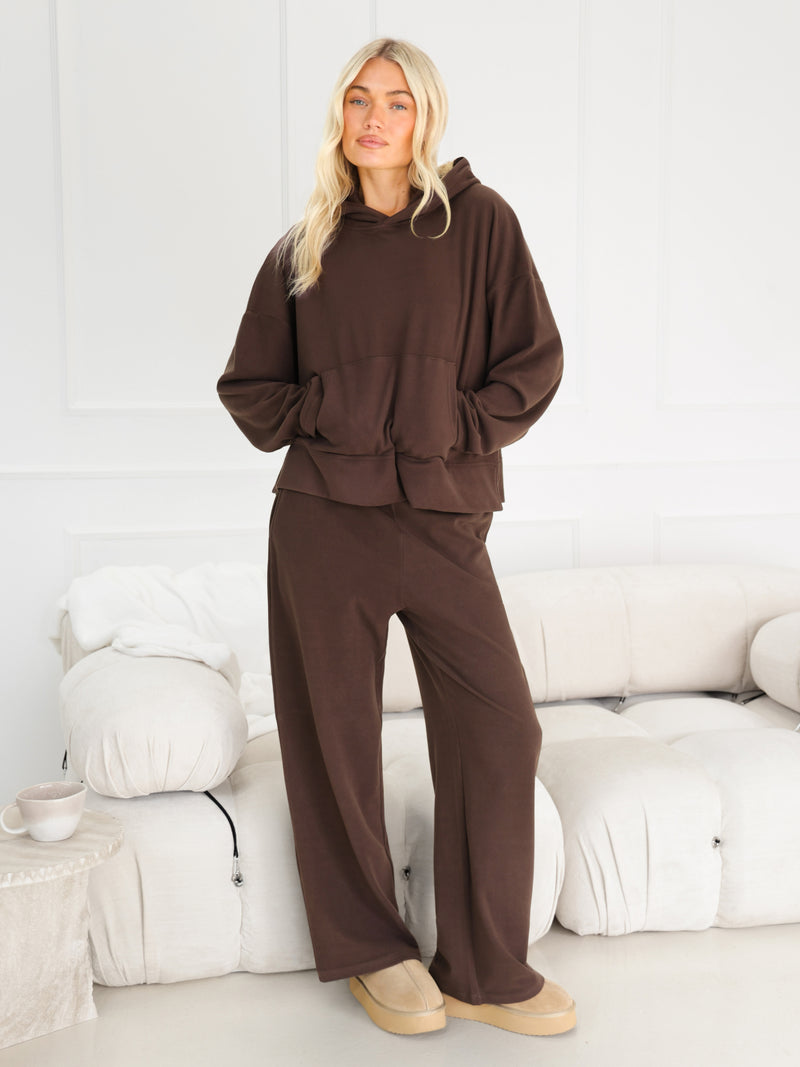 Sadie Hoodie - Chocolate Brown