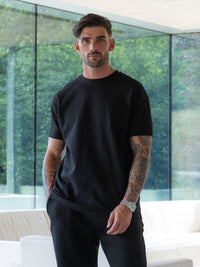 Blakely Basic Relaxed T-Shirt - Black