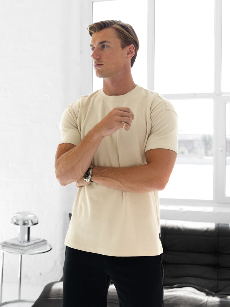 Blakely Basic Relaxed T-Shirt - Bone