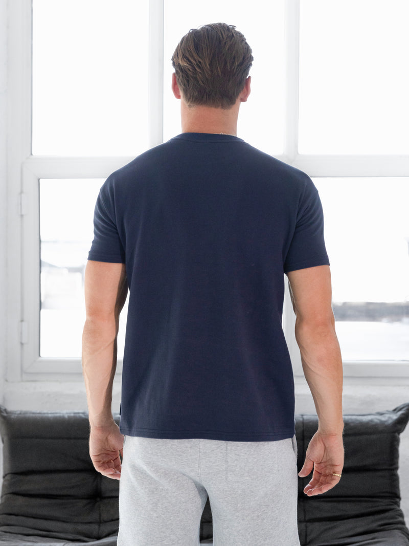 Blakely Basic Relaxed T-Shirt - True Navy