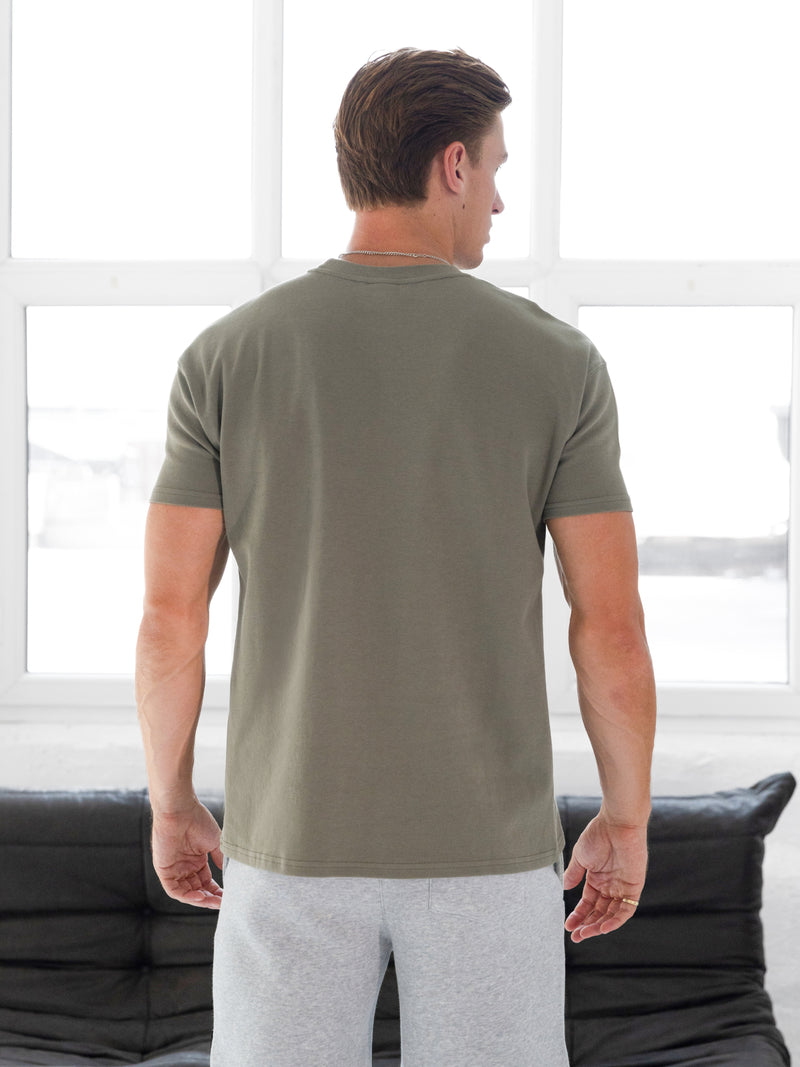 Blakely Basic Relaxed T-Shirt - Safari Green
