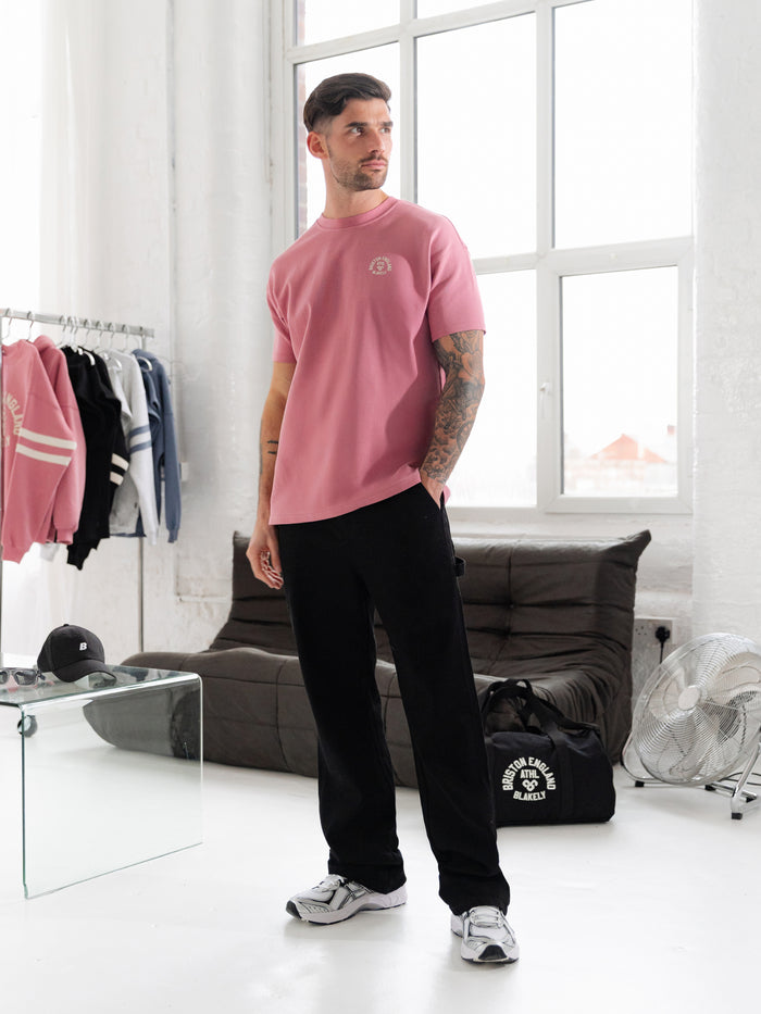 Briston Relaxed T-Shirt - Warm Pink