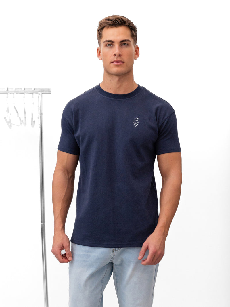 Amos Relaxed T-Shirt - True Navy