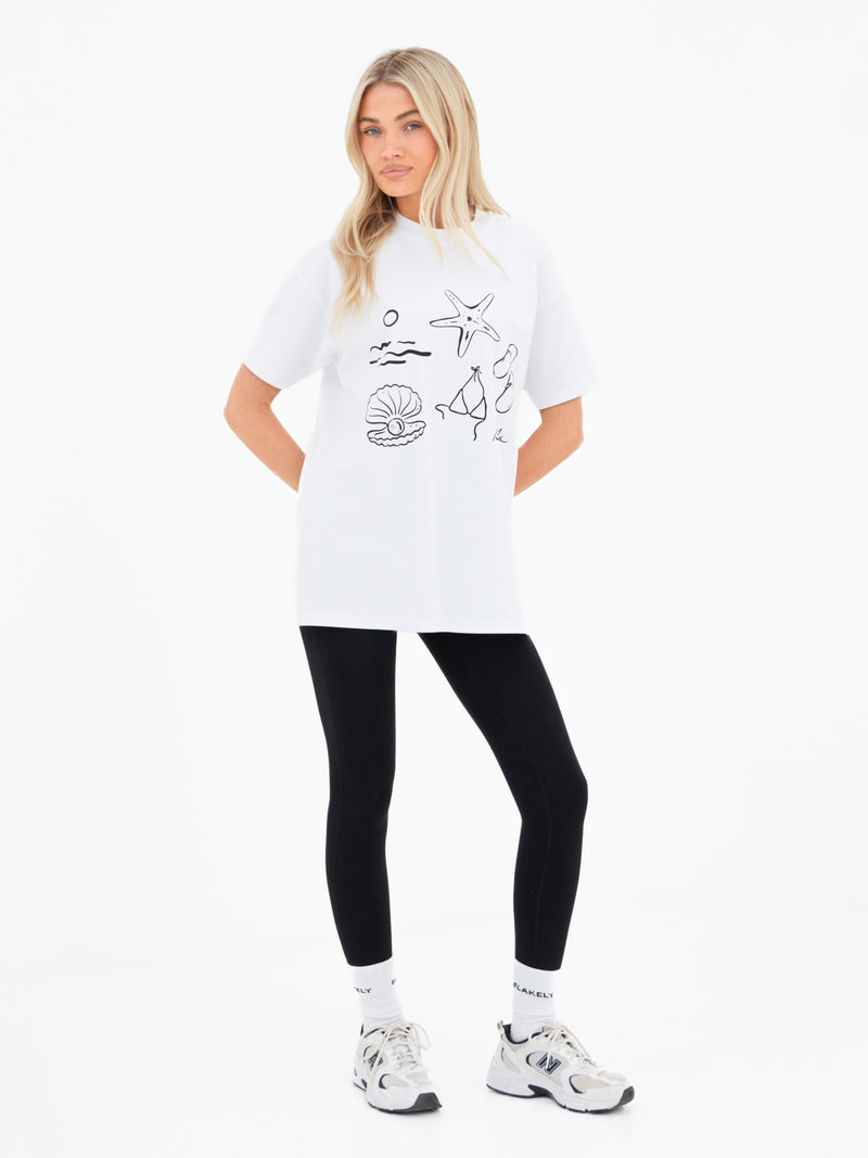 Mira Oversized T-Shirt - White