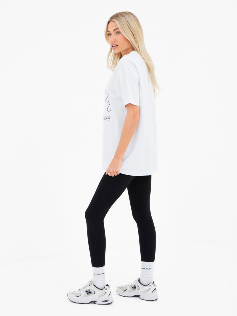 Mira Oversized T-Shirt - White