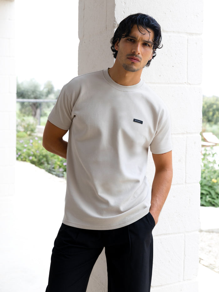 Elliot Relaxed T-Shirt - Stone