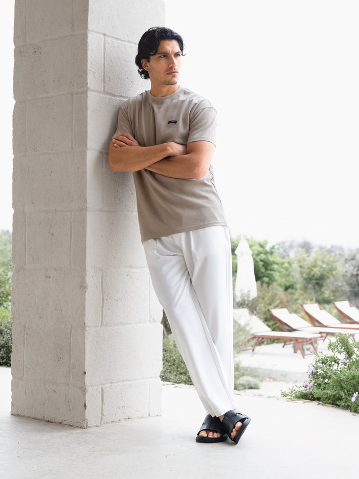 Elliot Relaxed T-Shirt - Light Brown